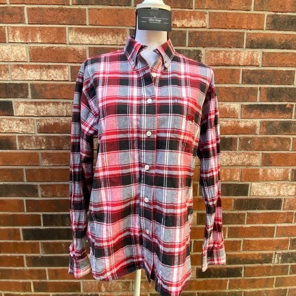 Cruel Girl Plaid Button Down Top Shirt - Picture 4 of 9